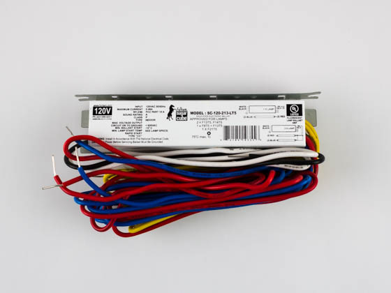 Fulham SC-120-213-LT5 Pony Sugarcube Electronic Fluorescent Ballast for (1 or 2) Linear T5