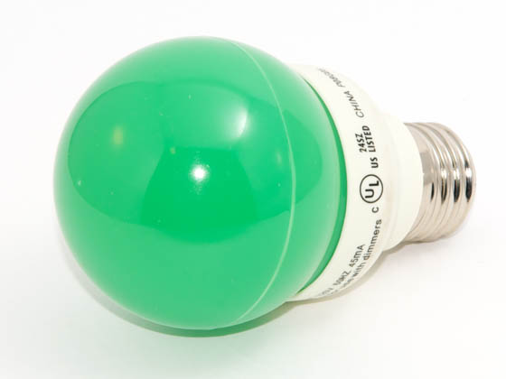 Sylvania SYL72253-0 LED/G19/G/1 (Green) 1 Watt, 120 Volt Green G19 LED Bulb