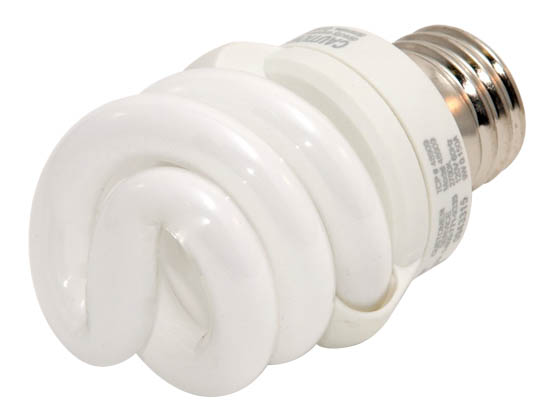 TCP TEC48909 48909-27 (2700K) 9W Warm White Spiral CFL Bulb, E26 Base
