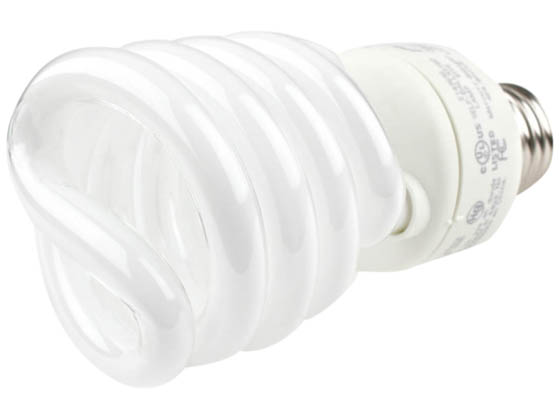 TCP TEC801023 TCP 801023 23W Warm White Spiral CFL Bulb, E26 Base