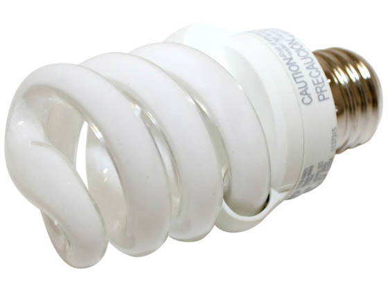TCP TEC48913 48913 (2700K) 13W Warm White Spiral CFL Bulb, E26 Base
