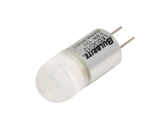 Bulbrite B770510 LED/JC/12WW Non-Dimmable 0.6W 12V 2700K JC LED Bulb