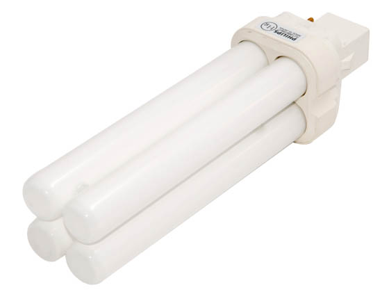 Philips Lighting 241695 PL-C 15MM/28W/827  (2-Pin) Philips 28W 2 Pin GX32d3 Very Warm White Double Twin Tube 15mm CFL Bulb