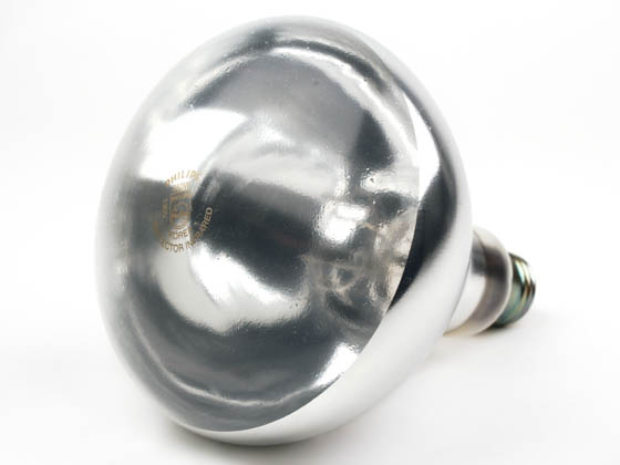 Glass Surface Systems GSS140111 250/BR40/CL (130V, PTFE Safety) 250 Watt, 130 Volt Safety Coated Heat Bulb. WARNING:  THIS BULB IS NOT TO BE USED NEAR LIVE BIRDS.