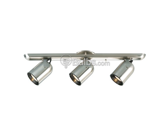 Progress Lighting P6160-09 Three-Light Fixture With Multi-Directional Heads, Brushed Nickel Finish