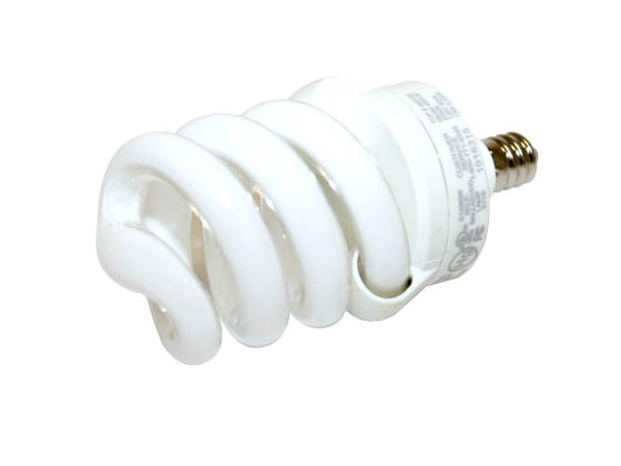 TCP TEC48913C 48913C  (13W Mini Spiral, Cand. Base) 13W Warm White Spiral CFL Bulb, E12 Base
