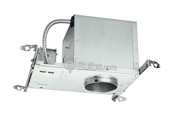 Progress Lighting P831-AT 4" Incandescent New Construction Air-Tight IC Rated Recessed Housing