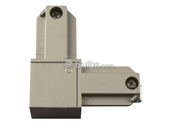 Progress Lighting P8721-9109 Alpha Trak®  "L" Connector Inside Polarity Track Accessory