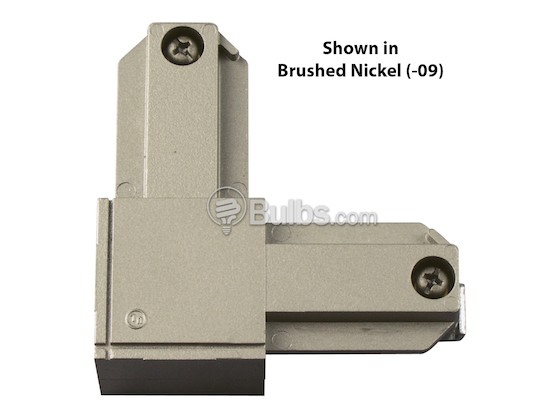 Progress Lighting P8721-8931 Alpha Trak®  "L" Connector Outside Polarity Track Accessory