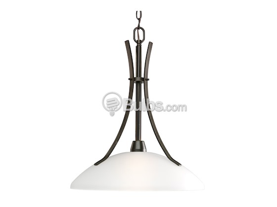 Progress Lighting P5112-20 One-Light Pendant Fixture, Westin Collection, Antique Bronze