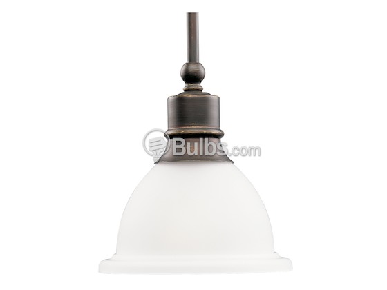 Progress Lighting P5078-20 Mini-Pendant Fixture, Madison Collection, Antique Bronze
