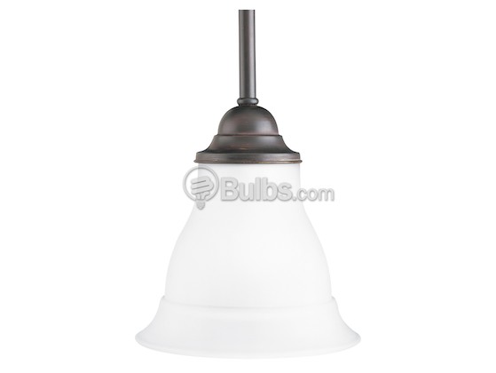 Progress Lighting P5096-20 Mini-Pendant Fixture, Trinity Collection, Antique Bronze