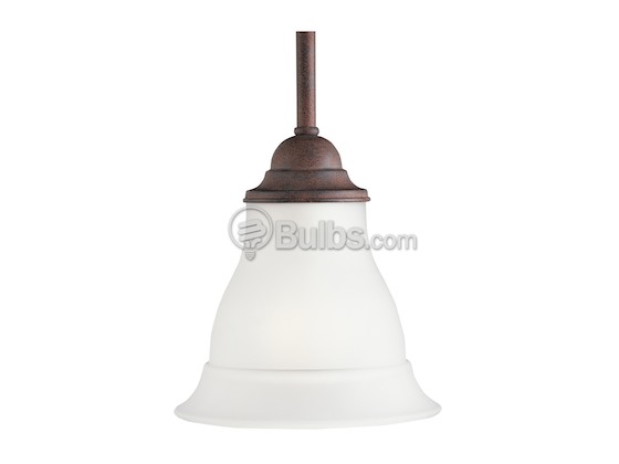 Progress Lighting P5096-33 Mini-Pendant Fixture, Trinity Collection, Cobblestone Finish