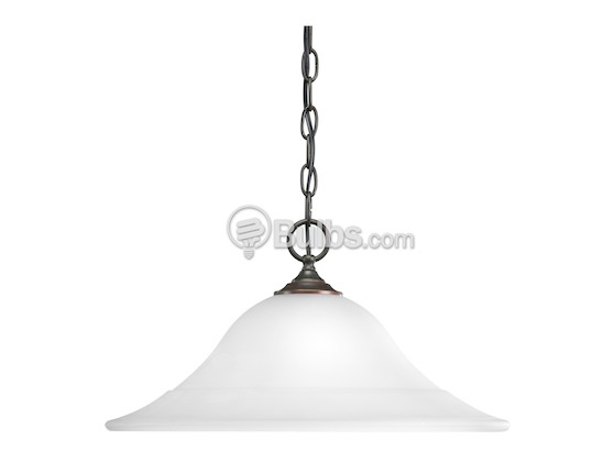 Progress Lighting P5095-20 Pendant Fixture, Trinity Collection, Antique Bronze