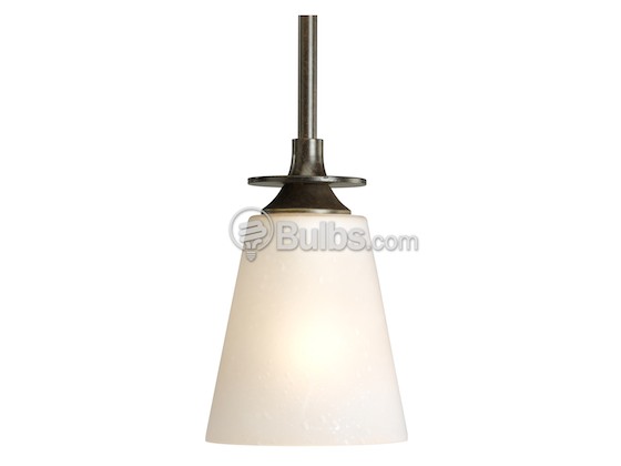 Progress Lighting P5139-77 Mini-Pendant Fixture, Cantana Collection, Forged Bronze Finish
