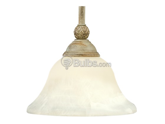 Progress Lighting P5040-42 Mini-Pendant Fixture, Savannah Collection, Seabrook Finish
