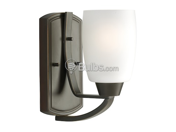 Progress Lighting P2794-20 One-Light Wall Bracket Light Fixture, Westin Collection, Antique Bronze