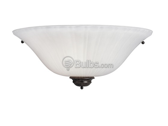 Progress Lighting P7122-77 One-Light Wall Sconce Light Fixture, Renovations Collection, Forged Bronze
