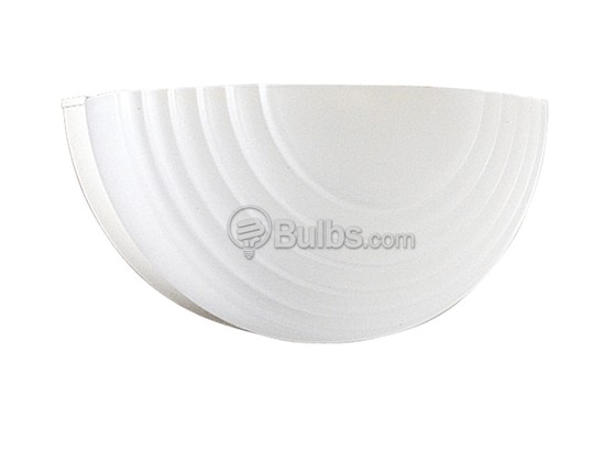 Progress Lighting P7136-30 Glass Wall Sconce Light Fixture, White