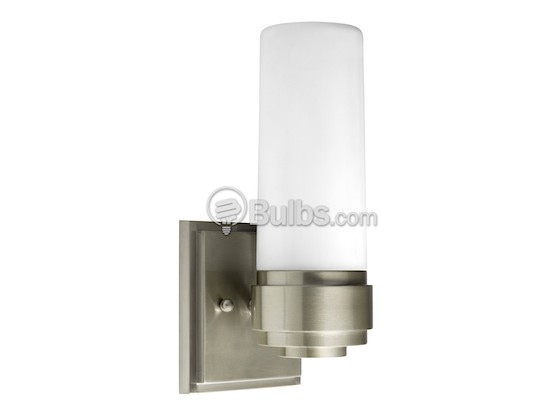 Progress Lighting P5746-09 Acrylic Wall Sconce Light Fixture, Maier Collection, Brushed Nickel