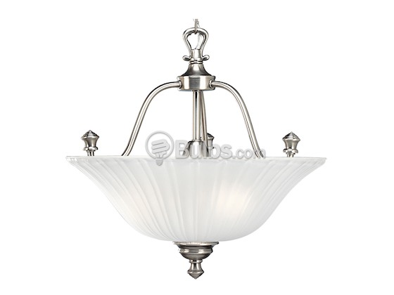 Progress Lighting P3607-81 Close-to-Ceiling, Three-Light Semi-Flush Fixture, Renovations Collection, Antique Nickel