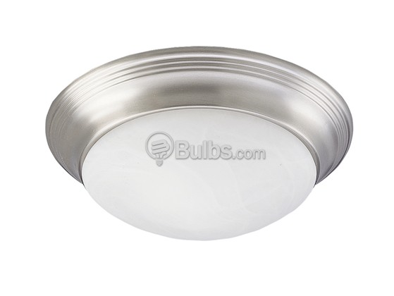 Progress Lighting P3688-09 Close-to-Ceiling, One-Light Fixture, Brushed Nickel