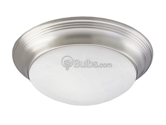 Progress Lighting P3697-09 Close-to-Ceiling, Three-Light Fixture, Brushed Nickel