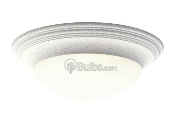 Progress Lighting P3697-30 Close-to-Ceiling, Three-Light Fixture, Textured White