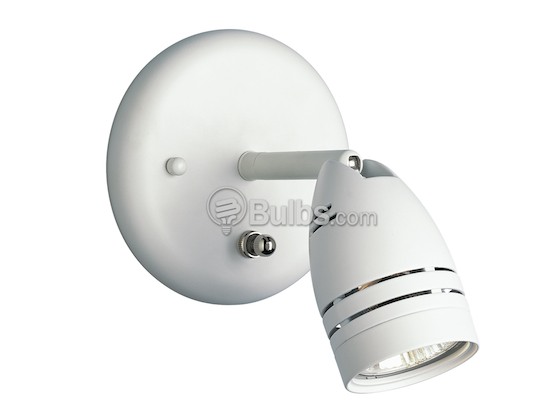 Progress Lighting P6154-30WB One-Light Wall Mount Directional Light Fixture, White