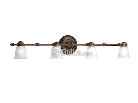 Progress Lighting P3850-77WB Four-Light Directional Fixture, Renovations Collection, Forged Bronze