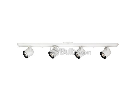 Progress Lighting P6161-30WB Four-Light Fixture With Multi-Directional Heads, White