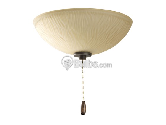 Progress Lighting P2651-20 Riverside Collection Ceiling Fan Light Kit, Antique Bronze
