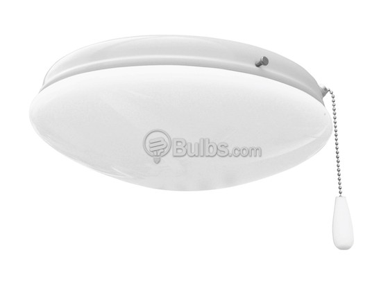 Progress Lighting P2602-30EBWB Low Profile Ceiling Fan Light Kit, White