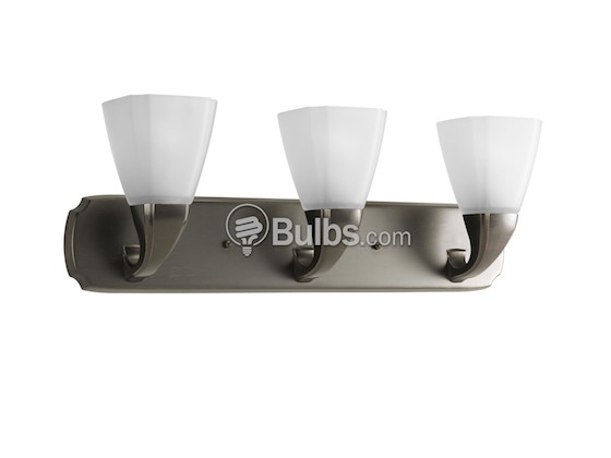Progress Lighting P2848-74 Three-Light Wall Bracket Light Fixture, Addison Collection, Venetian Bronze Finish
