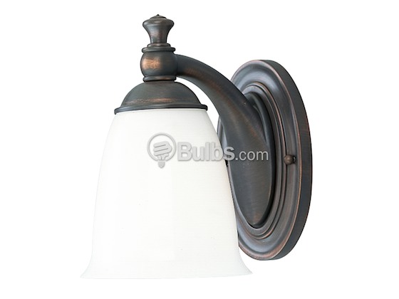 Progress Lighting P3027-74 One-Light Wall Bracket Light Fixture, Victorian Collection, Venetian Bronze Finish