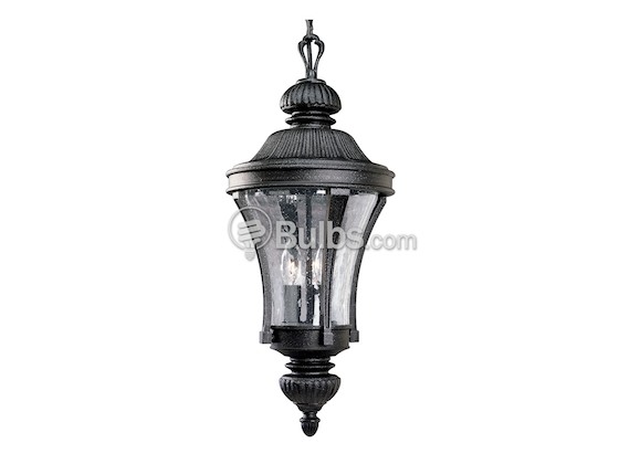 Progress Lighting P5538-71 Three-Light Outdoor Hanging Lantern Fixture, Nottingham Collection, Gilded Iron Finish