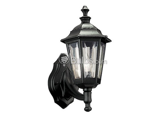 Progress Lighting P5826-31 One-Light Outdoor Wall Lantern, Welbourne Collection, Black