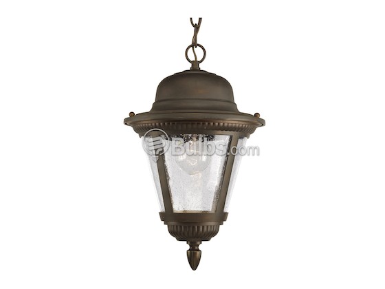 Progress Lighting P5530-20 One-Light Outdoor Hanging Lantern Fixture, Westport Collection, Antique Bronze Finish