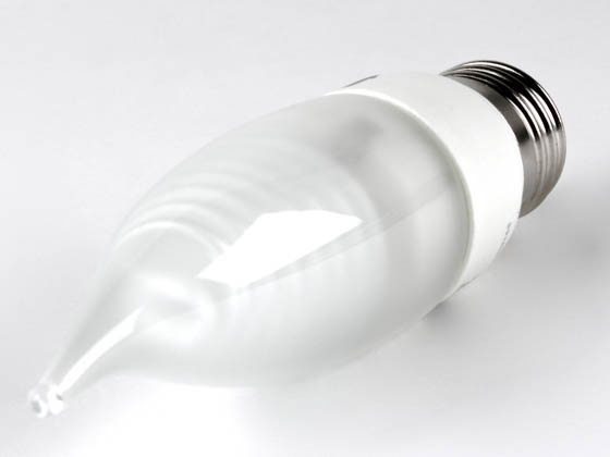 TCP TEC8TF05F 5W Cold Cathode Frost Flame Tip 5 Watt,  C11 Cold Cathode Lamp