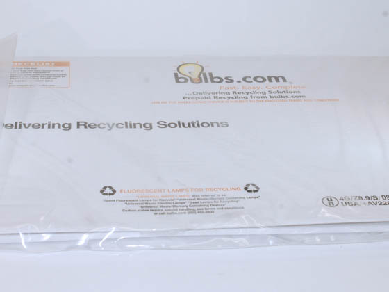 Complete Recycling Solutions RCCFLB-2 RCCFLB (11x11x15) DISCONTINUED (USE ASB123) Compact Fluorescents Recycle Box (Not For Sale Outside of the 48 Contiguous United States Due To Freight Carrier Restrictions.)