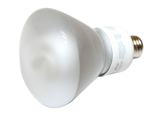 TCP 4R3016TD35K 65 Watt Incandescent Equivalent, 16 Watt, 120 Volt R30 Neutral White Dimmable Reflector CFL Bulb.  SEE ADDITIONAL INFORMATION SECTION for CFL Dimming Performance Information.