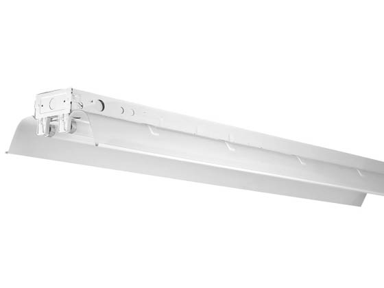No Brand RN232UNIV 48" Industrial Fluorescent Fixture Ignites Two F32T8 Lamps of 120-277 Voltages.