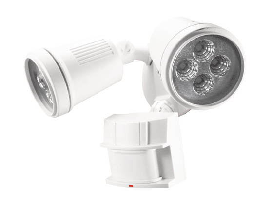 Heath / Zenith SL-5910-WH Two-Light Motion Activated LED Security Light Fixture, White