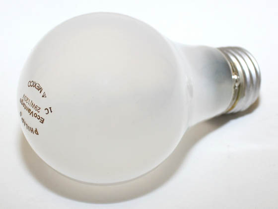 Philips Lighting 409839 29A19/EV (White) Philips 29 Watt, 120 Volt A19 Soft White Halogen Bulb