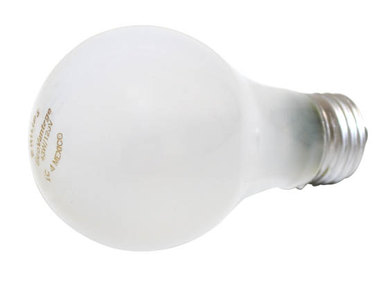 Philips Lighting 409847 43A19/EV (White) Philips 43W 120V A19 Soft White Halogen Bulb