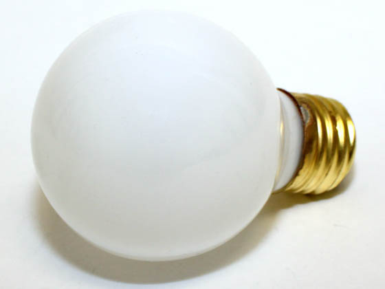 Bulbrite B320060 60G19WH 60 Watt, 125 Volt G19 White Globe Bulb