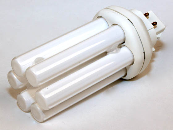 Philips Lighting 149922 PL-T 13W/827/X/4P/ALTO  (4-Pin) Philips 13 Watt, 4-Pin Very Warm White Triple Twin Tube CFL Bulb