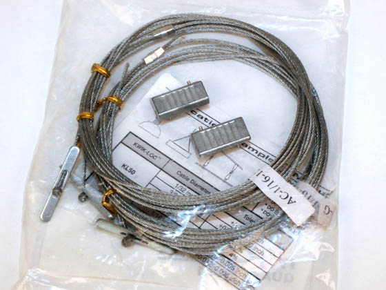 Rize Enterprises, LLC R30202 1/16" - 10' Toggle Kit For Hanging Light Fixtures