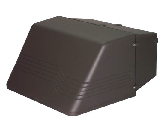 Value Brand QWPC25H400QL Deep Full Cutoff Wallpack Fixture (Large) with 400 Watt HPS Lamp, Voltage Must be Specified When Ordering