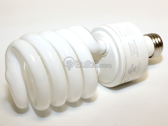 TCP TEC801832 14/19/32 Watt 3-WAY Spiral 40/75/120 Watt Incandescent Equivalent, 14/19/32 Watt, 120 Volt Spiral CFL 3-Way Bulb